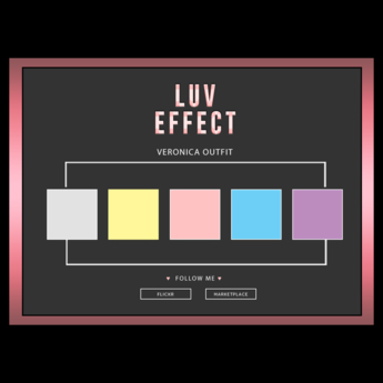 Second Life Marketplace - ::LUV EFFECT:: Veronica Outfit